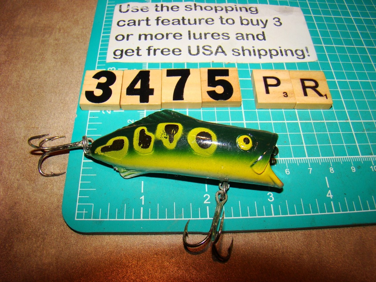 V3475 PR WHOPPER STOPPER THROBBER SPRING KNOCKER FISHING LURE | eBay