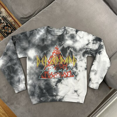def leppard tie dye sweatshirt