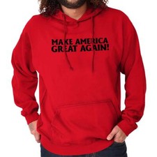 Make America Great Again Donald Trump USA Adult Long Sleeve Hoodie Sweatshirt