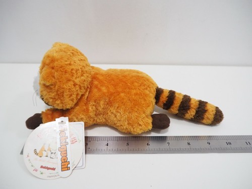 Rascal el mapache Sekiguchi gorro de peluche 7" TAG muñeca de juguete Japón - Imagen 4 de 8