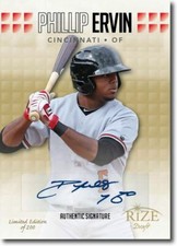 PHILLIP ERVIN 2013 Rize Rookie Autograph GOLD Auto RC LE/200