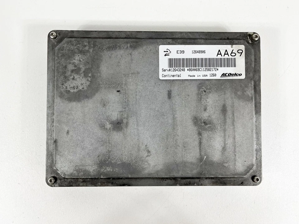 Buick Verano 2012 motor 3,6 L computadora ECU ECM PCM módulo de control OEM 12648906 Foto 3 de 3