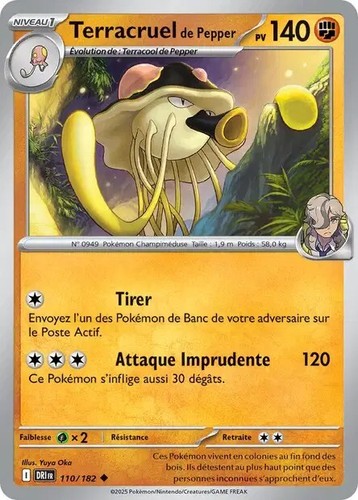 Carte pokémon fr EV10 Rivalités Destinées CO/UNCO/HOLO/EX/PROMO au choix ! - Imagen 109 de 183