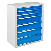 Adb Schubladenschrank RAL7035 Werkzeugschrank Schrank Schubladen Werkstatt