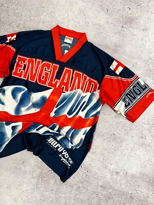 サッカー　シャツ　UK製 Cricket shirt England 2000/2002 Vodafone Admiral Jersey Size S | eBay
