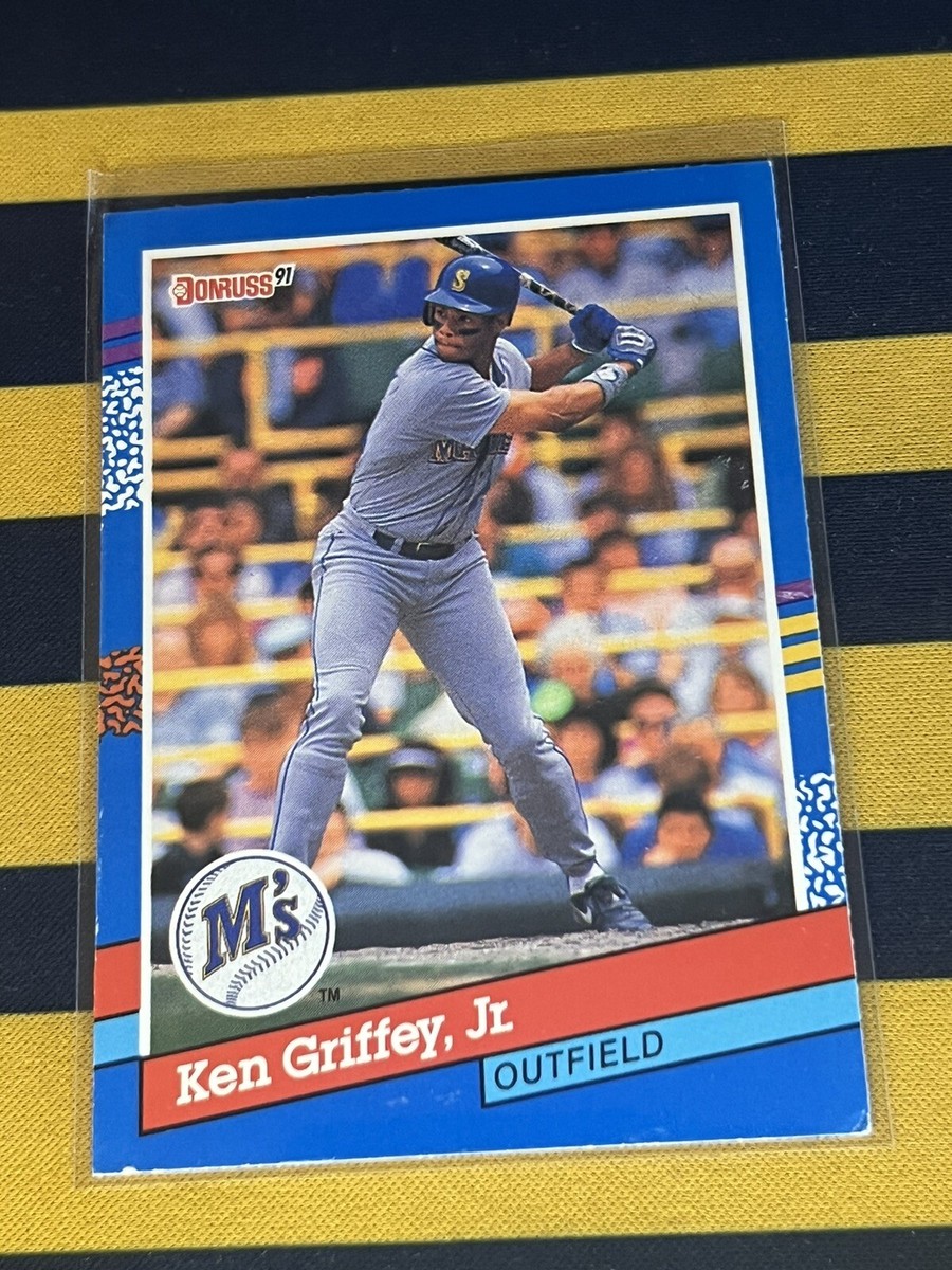 JUJU★KEN 1990 donruss seatle ken griffey jr #77 EX | eBay