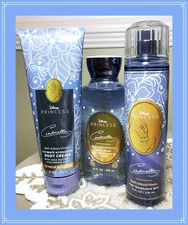 Bath & Body Works DISNEY PRINCESS Cinderella Fragrance Mist Cream Shower Gel 3pc