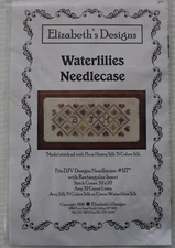 Waterlilies Needlecase - by Elizabeth's Designs