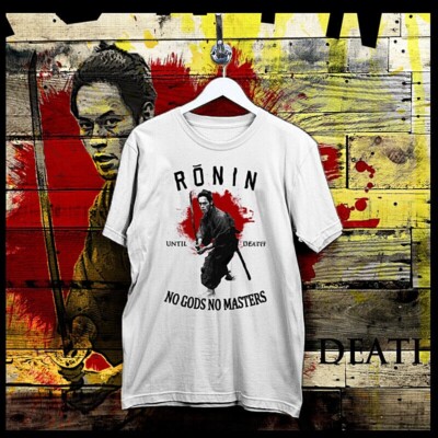 Samurai T-Shirt Bushido Code Ronin Hanzo Sword Warrior Japanese new cotton tee