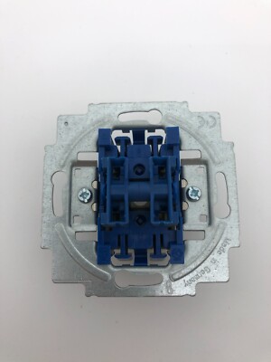 Busch Jaeger Serienschalter 2000/5 US UP Einsatz Doppel Lichtschalter -  neu
