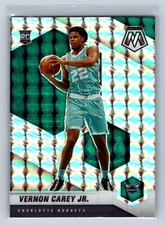 2020-21 Panini Mosaic #242 Vernon Carey Jr. Mosaic Charlotte Hornets Rookie