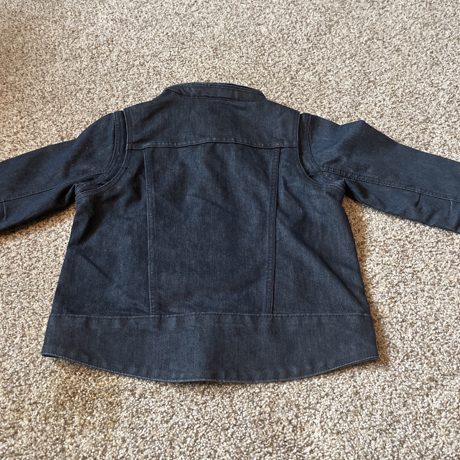 Levi Strauss & Co. Women's Jean Jacket Size Small Black Label - View 6