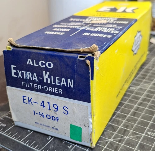 Alco Emerson EK-419S 1-1/8" ODF Liquid Line Filter Drier 048225 NOS [A1]
