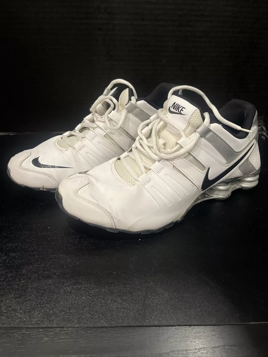 Nike Current White Black Silver Men&#039;s Shoes 633631-102 Size 10.5 |