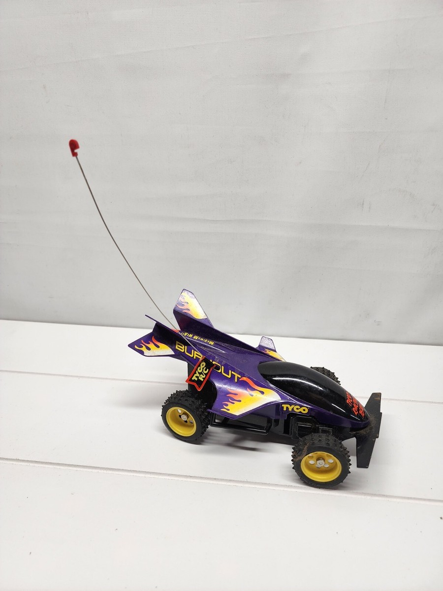 Vintage Tyco RC Burnout Untested As Is For Parts