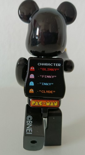 BEARBRICK PAC MAN 100% π MEDICOM Be@rbrick Minifigura Originale Postedelivery - Foto 4 di 5