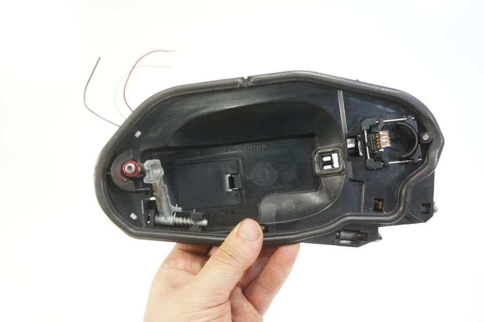 06-2010 bmw 650i DELANTERO DERECHO PASAJERO lado exterior puerta manija placa cubierta Foto 2 de 4