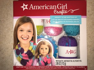 american girl scarf knitting kit