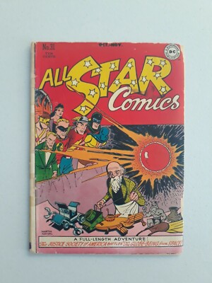 All Star Comics 31 DC Comics 1946 Golden Age Justice Society