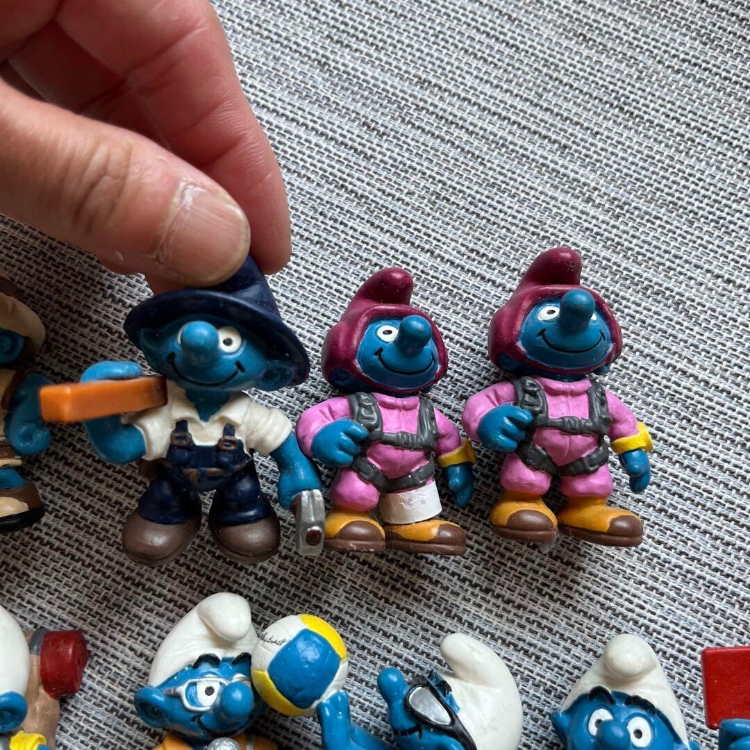 Smurf Figure 2000 Set of 10 Vintage | eBay