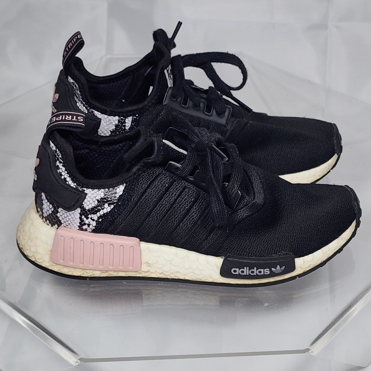 Reptile Pack Womens Nmd Pink Spirit Nmd Black/black/pink Spirit