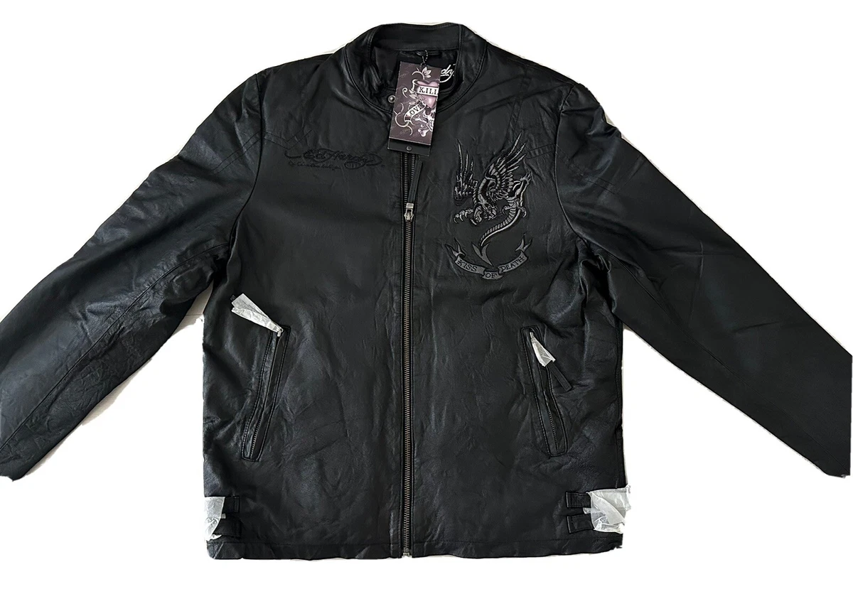 Ed Hardy Leather Jacket products for sale | eBay