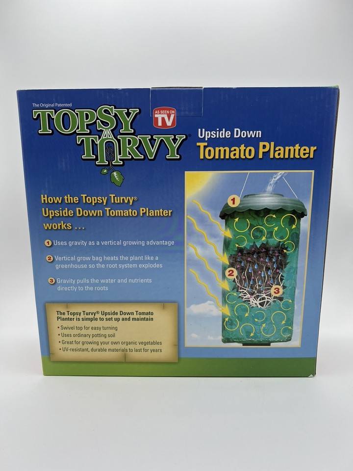 Topsy Turvy Upside Down Tomato Planter eBay