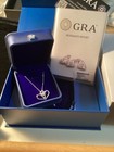 Heart Necklace Moissanite — photo 3