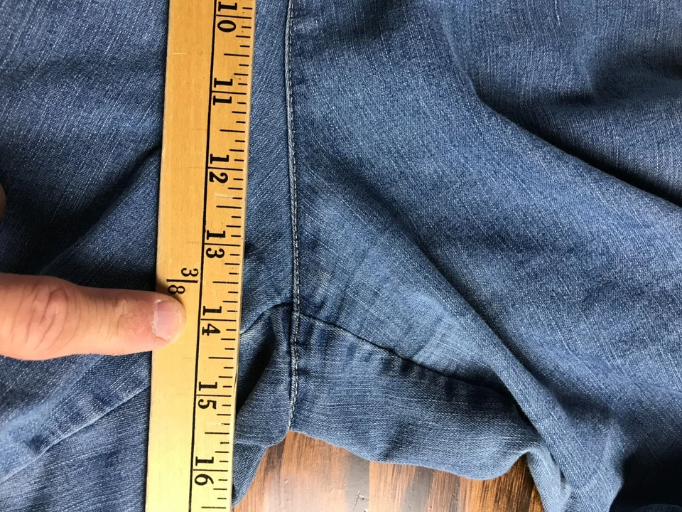 White Stag Shorts, Women's Size 18 Average, Blue, Denim,  Capri - Image 4 of 4