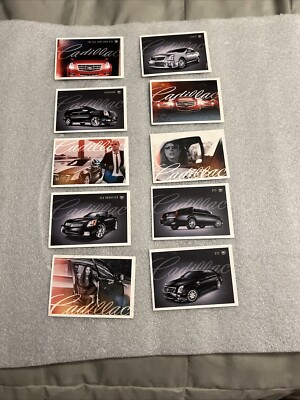 Cadillac mini calendars 2008 10/ Missing Aug&Sep For Full Year 3x4 B106