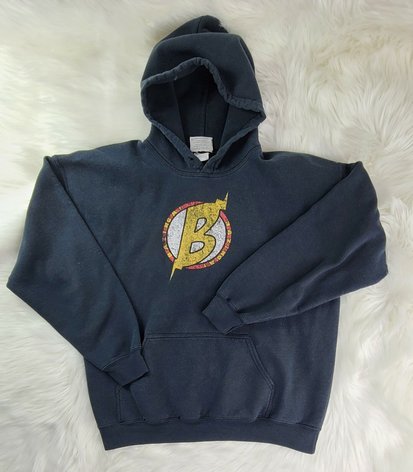 Comedy TV Show The Big Bang Theory Bazinga Sweatshirt Hoodie Size L Unisex