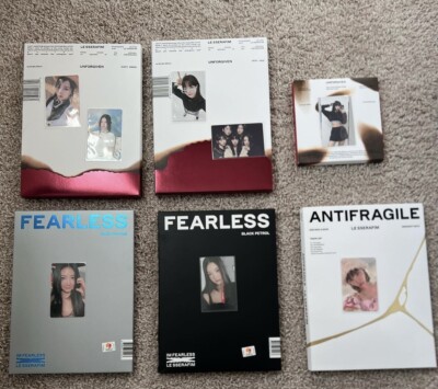 IVE / itzy / le sserafim album collection | eBay