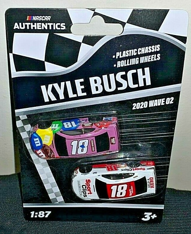 NASCAR AUTHENTICS 2020 1/87 #18 KYLE BUSCH M&M'S FUDGE & SPORT