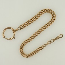 RARE Pocket Watch Chain Gold pl for Men's fusee duplex repeater tourbillon RAR