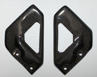 Carbon Fiber Heel Plates for Aprilia(RSV Tuono 02-05)(RSV Mille 98-03)(RSV1000R)