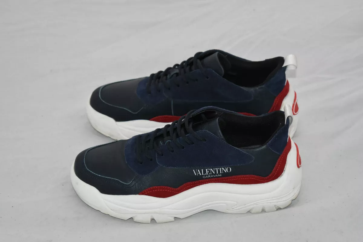Valentino white trainers mens cheap