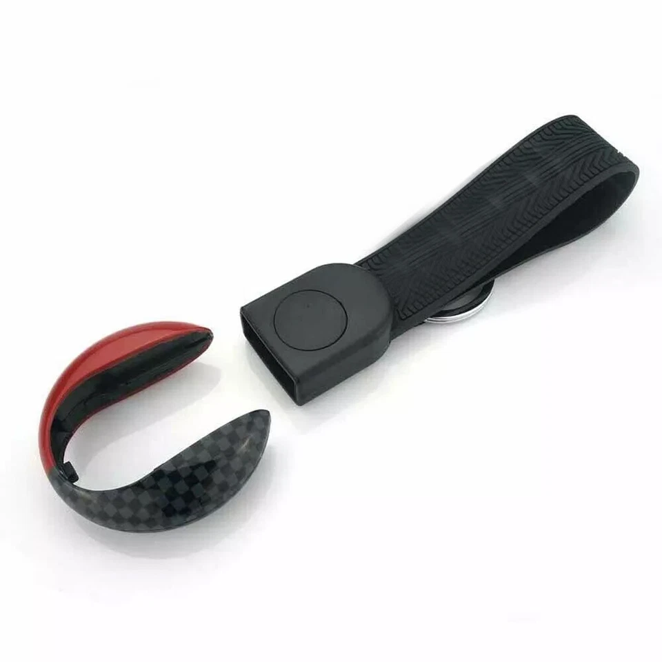 For MINI Cooper S F54 F55 F56 F60 2014 - 2022 Remote Key Fob Case Cover Keychain - Image 4 of 4