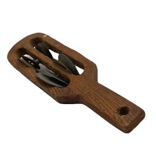 Gorgeous Vintage Wood Jingle Rattle Nice Patina 
