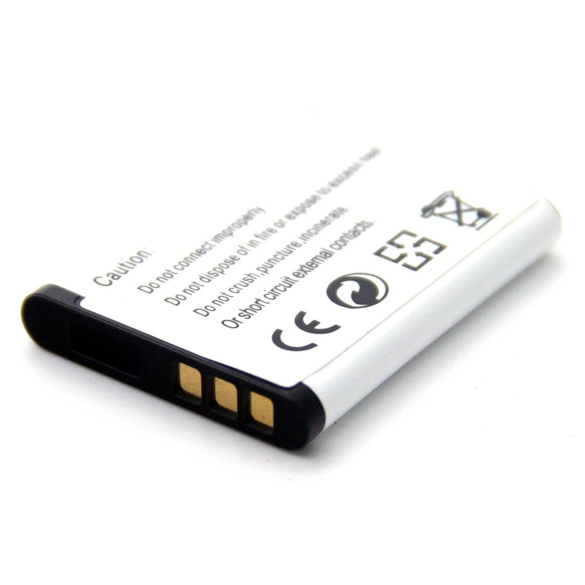 Vhbw 3x Akku Für Sanyo Xacti Kameras – 750 MAh, 3,7 V, Li-Ion, Kompatibel Mit VPC-J2 EX, VPC-J1 EX, VPC-MZ3 EX, VPC-AZ3 EX