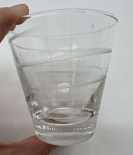 Vintage Libbey Glasses Low Ball Glasses Rocks Glass Set Swirled MCM Retro *read* - Bild 16 von 22