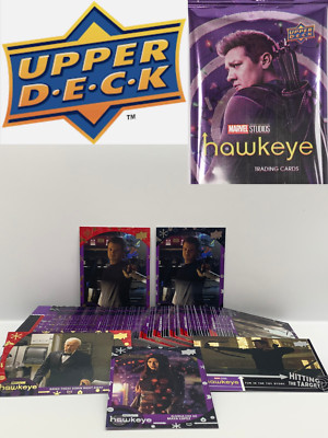 2023 Upper Deck Marvel Studios Hawkeye - Base, Inserts, Red Parallels auswählen