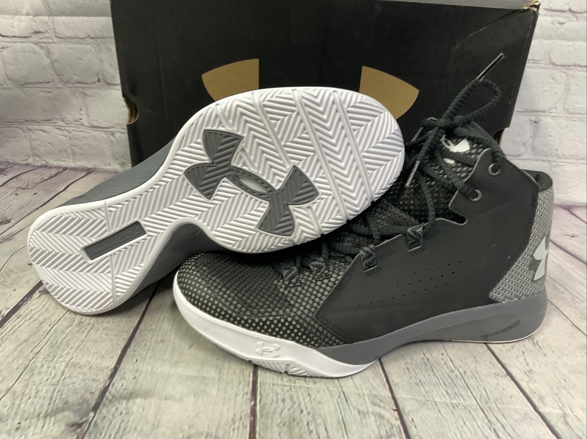 Under Armour Womens Torch Fade Shoes Size Black Grey New With