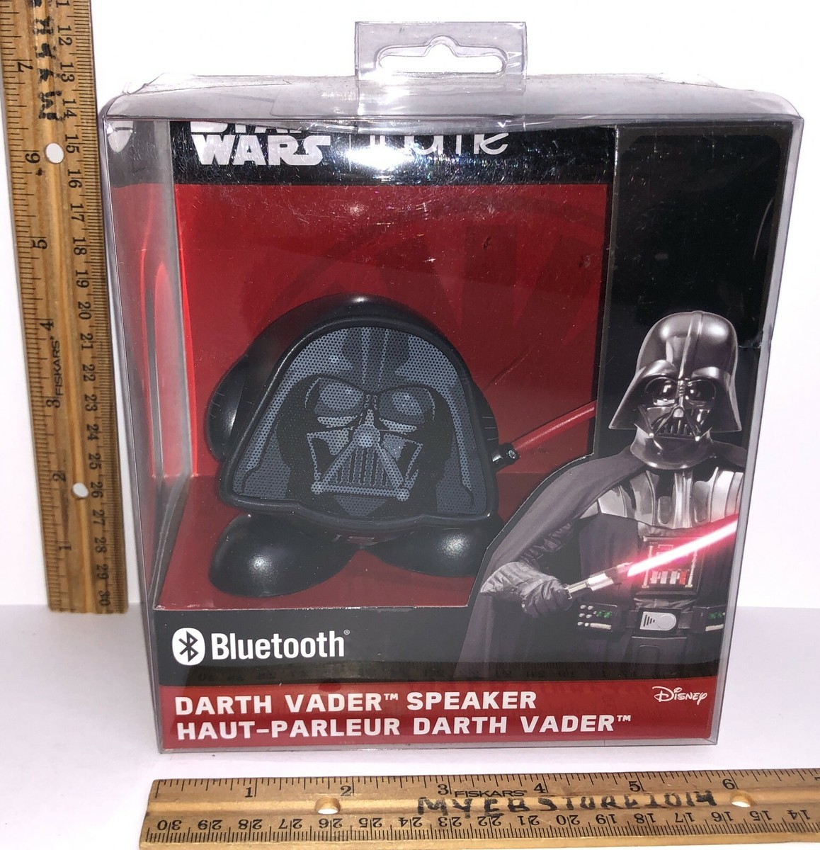 DISNEY Star Wars DARTH VADER Speaker iHome Man Cave Movie Theater