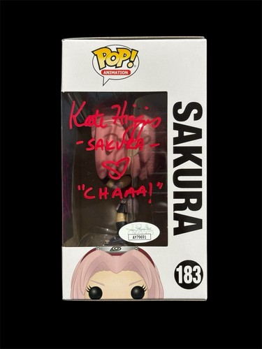 Sakura Funko Pop DUAL Signed by Japanese VA Chie Nakamura & Kate Higgins JSA COA - Picture 3 of 6