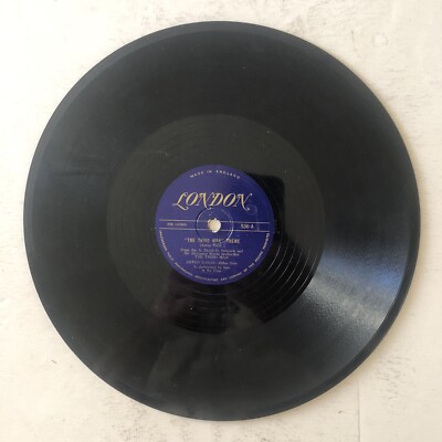 Anton Karas -  The Third Man  Theme / The Cafe Mozart Waltz 78 RPM London 10 