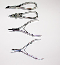 Profi Fußpflege Diabetiker Set Nagelzangen Instrumente Podologie Zangen 4-tlg