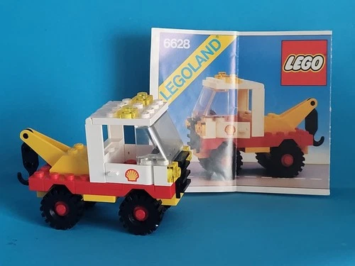 Lego Car 6628 Shell Tow Truck Tow Truck from 1981 OBA 80s