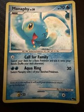 2007 Pokémon Manaphy 3/17 POP Series 6 Holo Rare Damaged on eBay