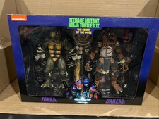 NECA Teenage Mutant Ninja Turtles Tokka and Rahzar Figures New