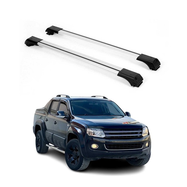 OMAC Fixed Point Cross Bar Roof Rack Rail Set